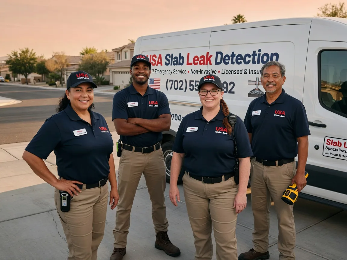 Slab Leak Repair company in Van Voorhis, PA